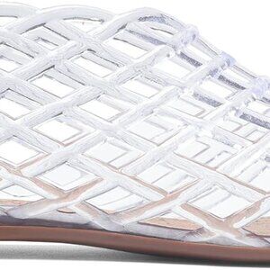 Jelly Mesh Ballet Flats Women's Clear Hollow Jelly Shoes Beach Ballerina 8